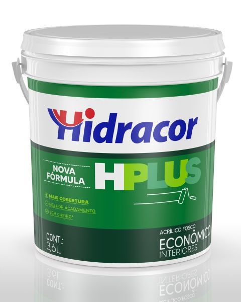 TINTA HPLUS 3,6L HIDRACOR